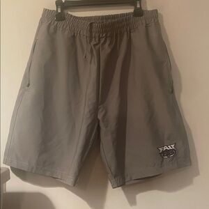 Colosseum Gray Men's Athletic Shorts with Logo